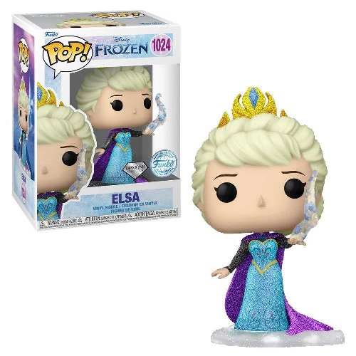 Φιγούρα Funko POP! Disney: Frozen - Elsa (Diamond
Collection) #1024 (Exclusive)