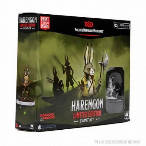 Vallejo - D&D Nolzur's Marvelous Pigments:
Harengon Paint Kit (12 Supplies)