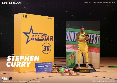 NBA: Collection Real Masterpiece - Stephen Curry (All
Star 2021) Φιγούρα Δράσης (30cm) LE3000