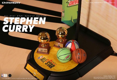 NBA: Collection Real Masterpiece - Stephen Curry (All
Star 2021) Φιγούρα Δράσης (30cm) LE3000