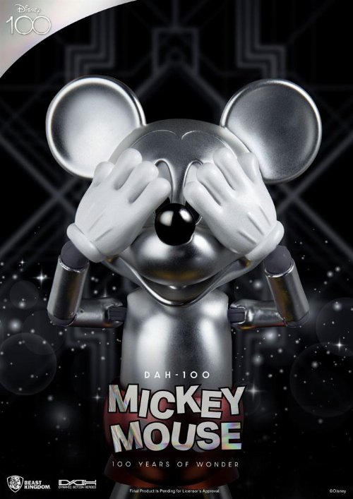 Disney 100 Years of Wonder: Dynamic 8ction Heroes -
Mickey Mouse Φιγούρα Δράσης (16cm)