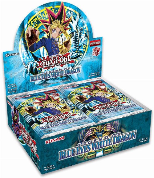 Yu-Gi-Oh! TCG Booster Display (24 boosters) - Legend
of Blue-Eyes White Dragon (25th Anniversary Edition)