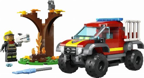 LEGO City - 4x4 Fire Truck Rescue
(60393)