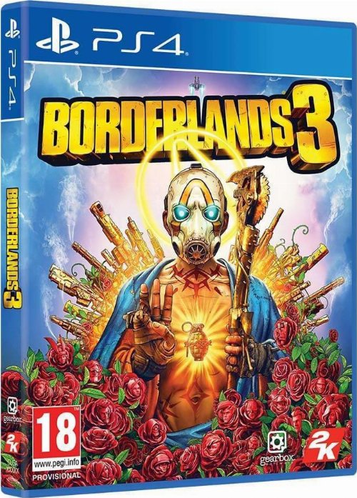 Playstation 4 Game - Borderlands 3 (Includes Gold
Weapon Skins Pack)