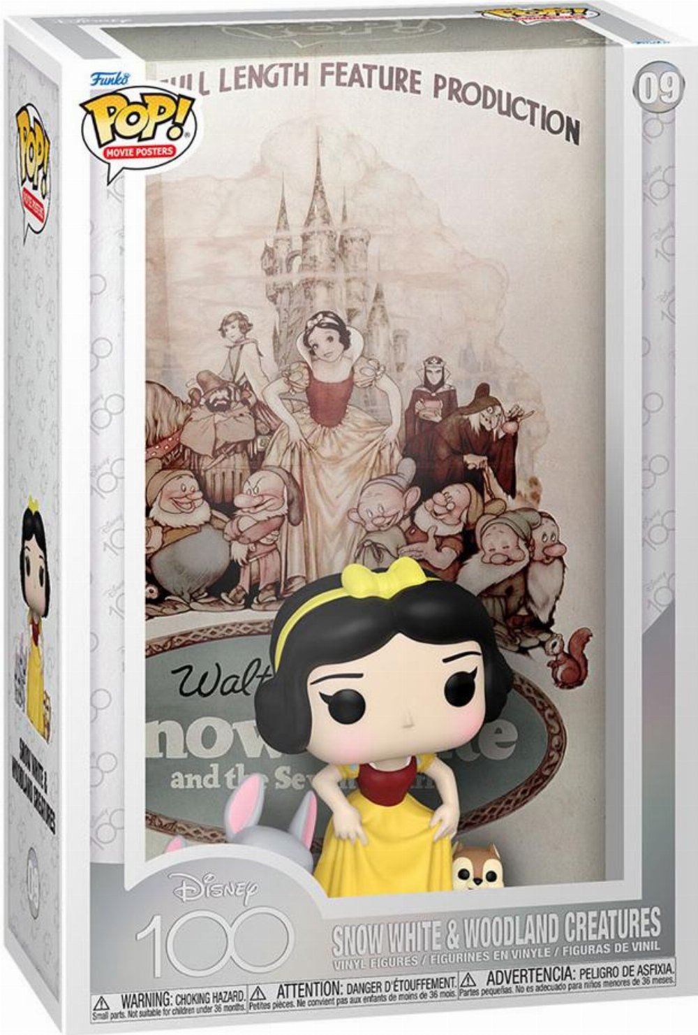 Funko Pop Movie Poster: Disney 100 - Snow White And Woodland Creatures :  Target