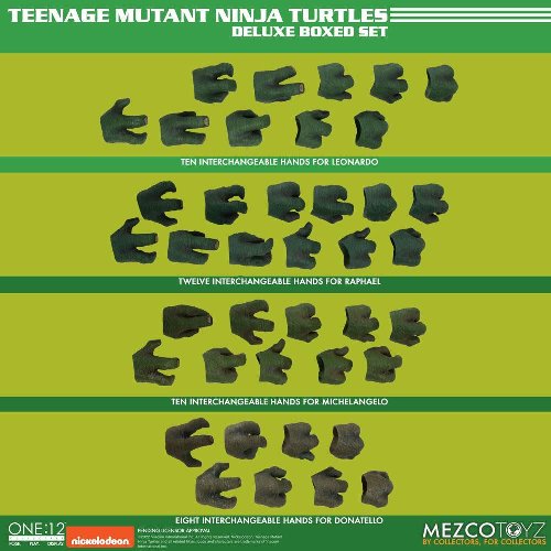 Teenage Mutant Ninja Turtles - XL Deluxe Φιγούρες
Δράσης (17cm)