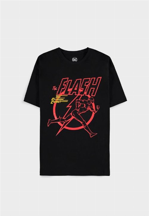 DC Comics - The Flash Black T-Shirt (XL)