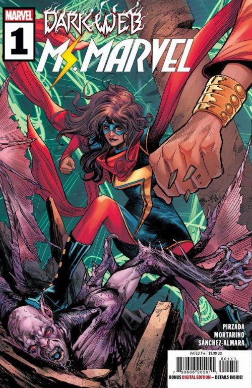 Τεύχος Κόμικ Dark Web Ms. Marvel #1 (OF
2)