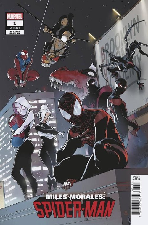 MIles Morales Spider-Man #01 Bengal Connecting
Variant Cover