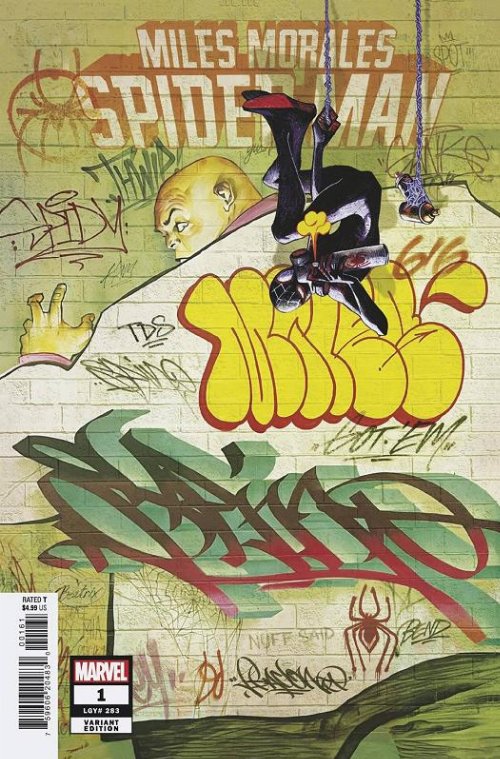 MIles Morales Spider-Man #01 Graffiti Variant
Cover