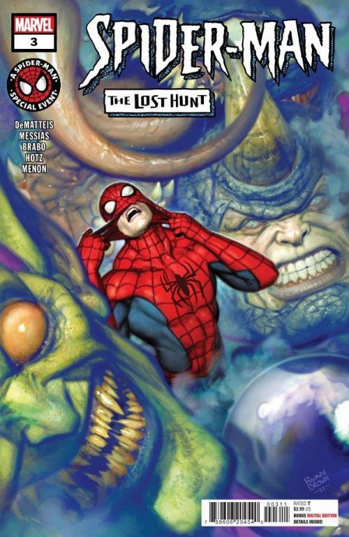 Τεύχος Κόμικ Spider-Man The Lost Hunt #3 (OF
5)