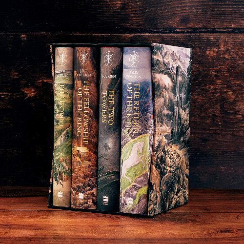Κασετίνα The Hobbit & The Lord of the Rings:
4-Volume (Illustrated Edition)