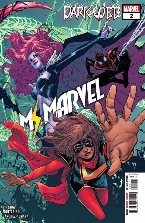 Τεύχος Κόμικ Dark Web Ms. Marvel #2 (OF
2)