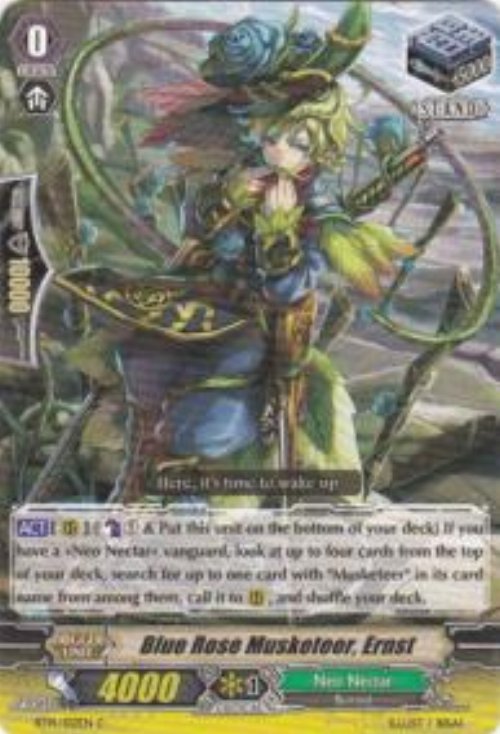 Blue Rose Musketeer, Ernst