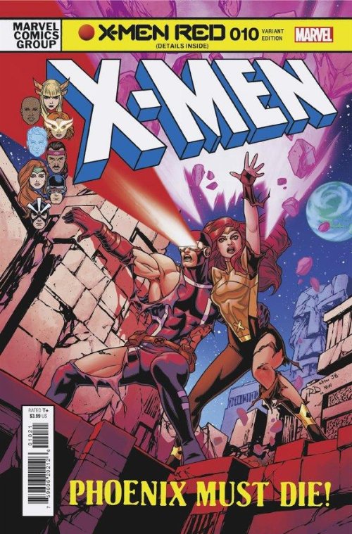 Τεύχος Κόμικ X-Men: Red #10 Dauterman Classic Homage
Variant