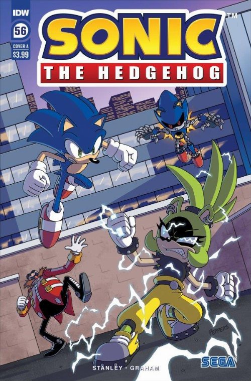 Τεύχος Κόμικ Sonic the Hedgehog #56
