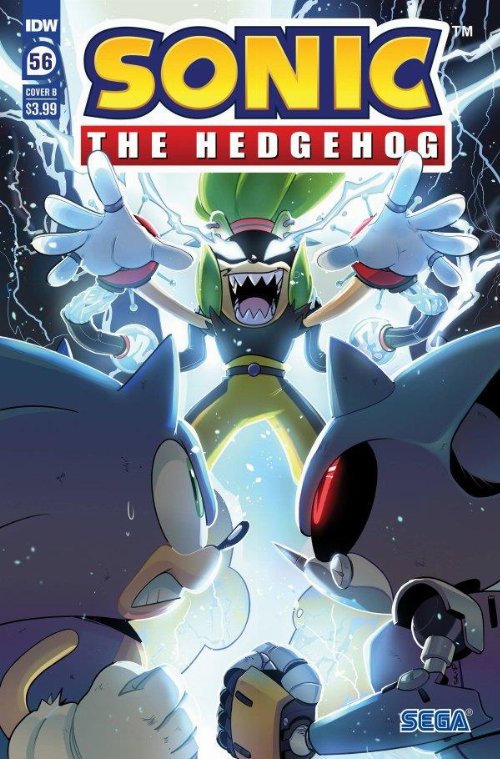 Τεύχος Κόμικ Sonic the Hedgehog #56 Cover B
Rothlisberger