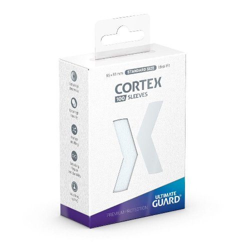 Ultimate Guard Cortex Card Sleeves Standard Size 100ct
- Clear