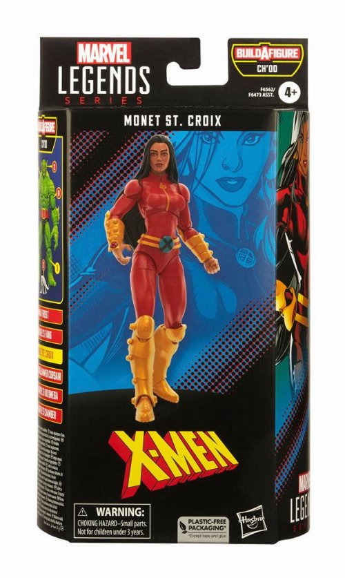 Marvel Legends: X-Men - Monet St. Croix Φιγούρα Δράσης
(15cm) Build-a-Figure Ch'od