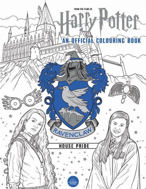 Harry Potter - Ravenclaw House Pride Colouring
Book