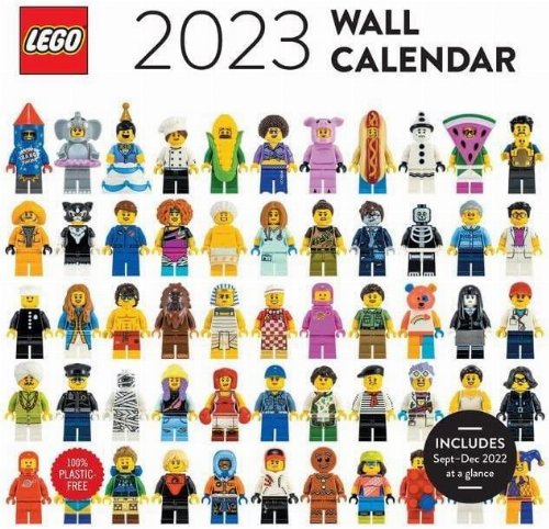 LEGO - 2023 Ημερολόγιο Τοίχου