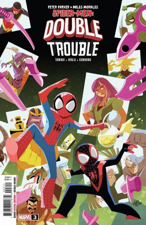 Τεύχος Κόμικ Peter Parker & Miles Morales -
Spider-Men: Double Trouble #3 (Of 4)