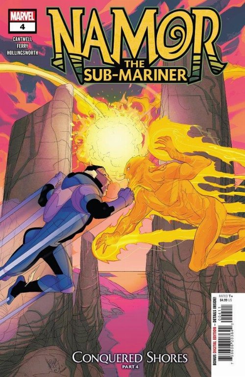 Namor The Submariner Conquered Shores #4 (OF
5)