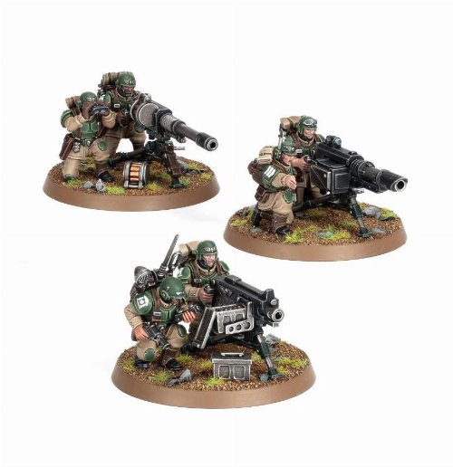 Warhammer 40000 - Astra Militarum: Cadian Heavy
Weapons Squad