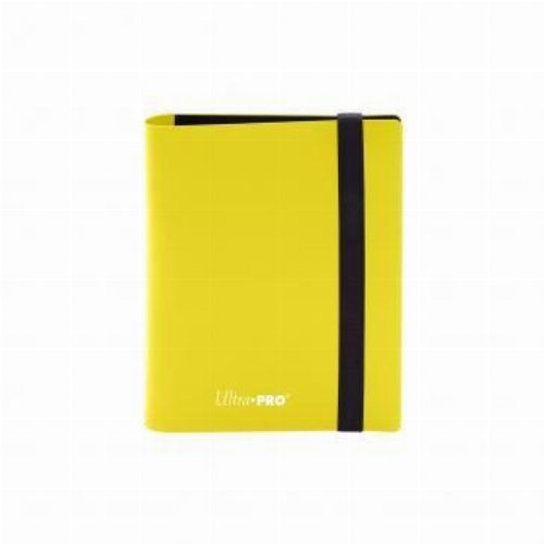 Ultra Pro 2-Pocket Flexible Pro-Binder - Lemon
Yellow