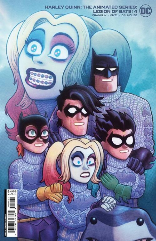 Harley Quinn The Animated Series Legion Of Bats #4 (Of
6) Hipp Card Stock Variant Cover B
