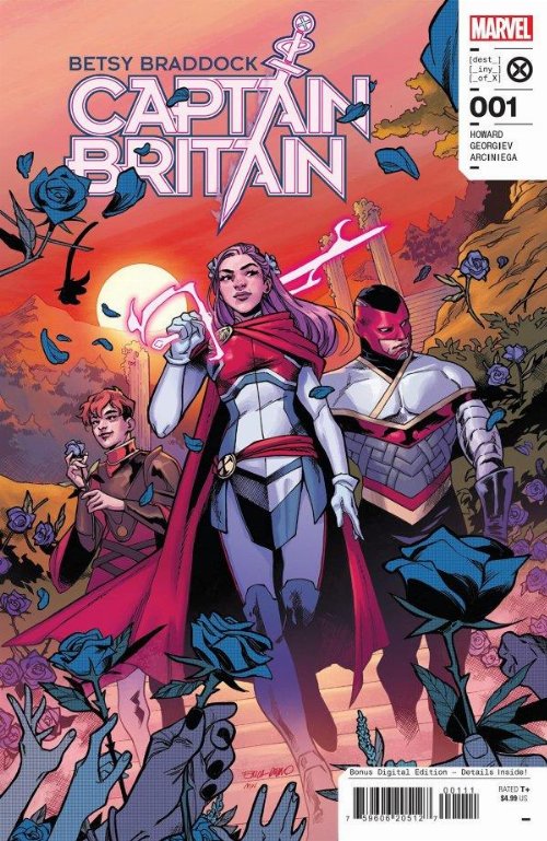 Τεύχος Κόμικ Betsy Braddock Captain Britain
#1
