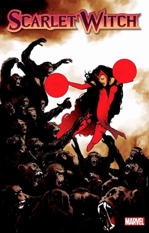 Τεύχος Κόμικ Scarlet Witch #2 Garbett Planet Of The
Apes Variant Cover