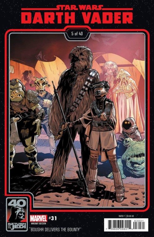 Star Wars Darth Vader #31 Sprouse Return Of The
Jedi 40th Anniversary Variant Cover