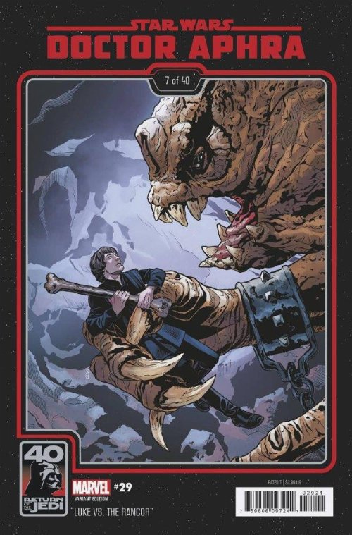 Star Wars Doctor Aphra #29 Sprouse Return Of The
Jedi 40th Anniversary Variant Cover