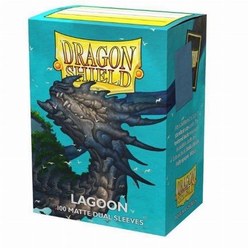 Dragon Shield Sleeves Standard Size - Matte Dual
Lagoon (100 Sleeves)
