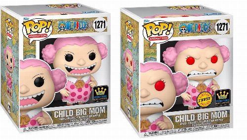 Φιγούρα Funko POP! Bundle of 2: One Piece - Child Big
Mom #1271 & Chase Supersized (Specialty Series)