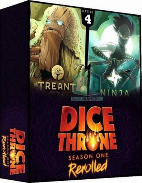 Dice Throne: Season One ReRolled - Treant v.
Ninja