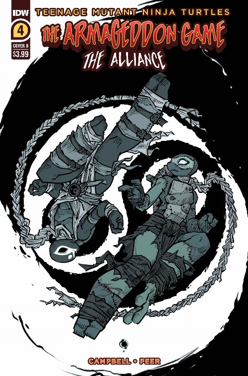 Τεύχος Κόμικ Teenage Mutant Ninja Turtles Armageddon
Game Alliance #4 Cover B