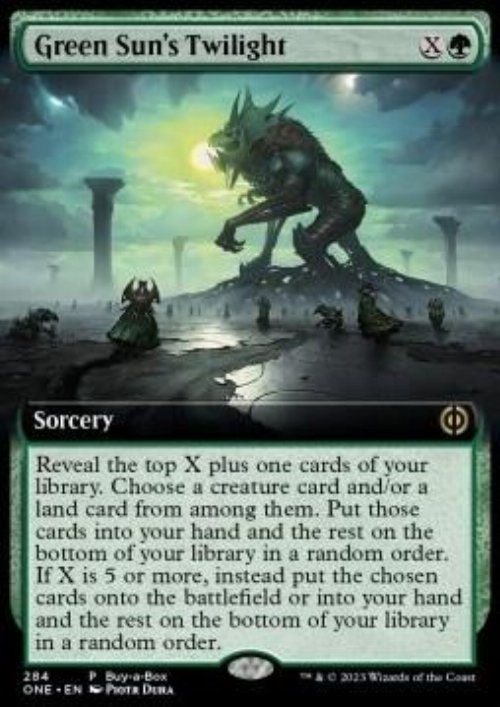 Green Sun's Twilight (Buy-a-Box Promo - NOT FOR
SALE)
