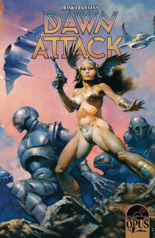 Dawn Attack #1 (Of 5) Cover B
Frazetta