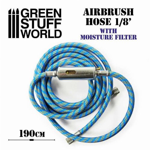 Green Stuff World - Airbrush Fabric Hose with Humidity
Filter (1.9m)