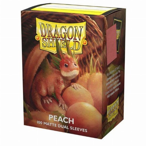 Dragon Shield Sleeves Standard Size - Matte Dual Peach
(100 Sleeves)