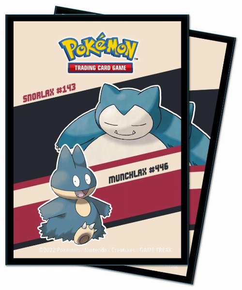 Ultra Pro Card Sleeves Standard Size 65ct -
Pokemon: Snorlax & Munchlax
