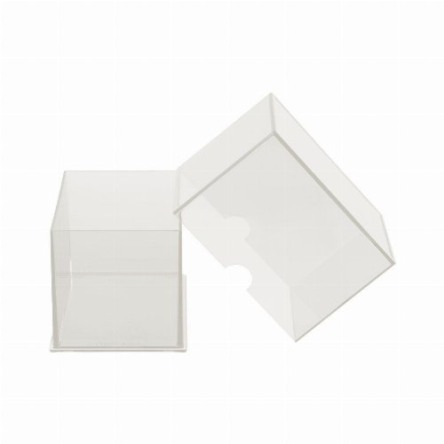 Ultra Pro 100+ 2-Piece Deck Box - Arctic
White