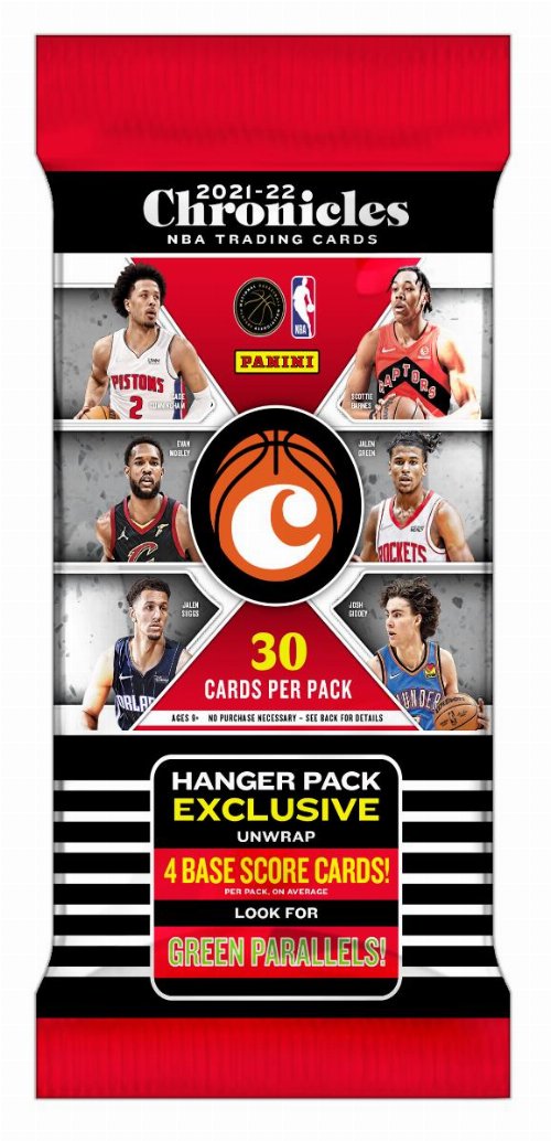 Panini - 2021-22 Chronicles NBA Basketball
Hanger Pack