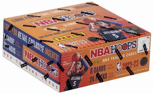 Panini - 2022-23 NBA Hoops Basketball Retail Box (24
Φακελάκια)