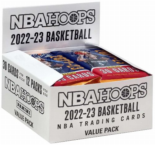 Panini - 2022-23 NBA Hoops Basketball Value Pack (12
Φακελάκια)