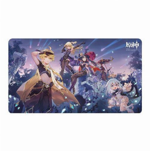 Genshin Impact - Aether, Fischl, Mona, Paimon &
Scaramouche Mousepad (70x40cm)