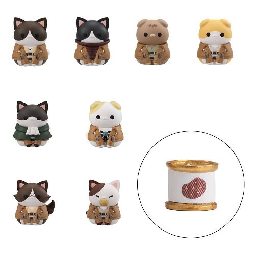 Attack on Titan: Mega Cat Project - Gathering
Scout Regiment Danyan! Special Minifigures Set
(3cm)