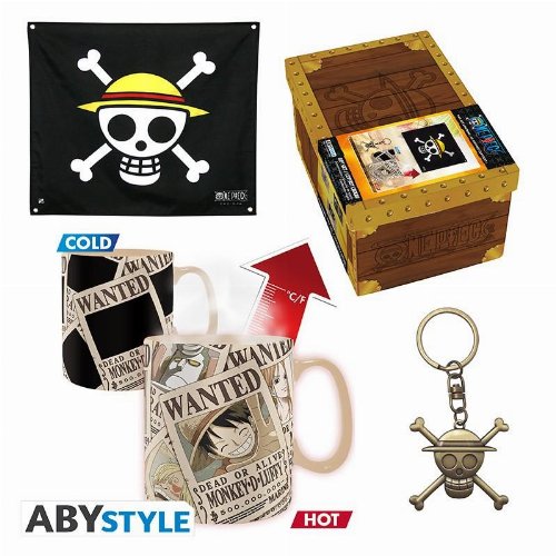 One Piece - Premium Σετ Δώρου (Flag, Keychain,
Mug)